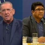 “É um cara de pau!”: dispara Galvão Bueno sobre presidente da CBF