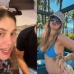 “Bunda cresceu mais que a barriga”, brinca Virginia sobre 3ª gestação