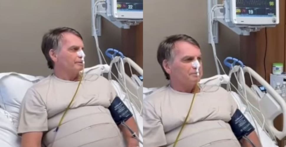 Bolsonaro reage após receber intimação no hospital: “Covardia”