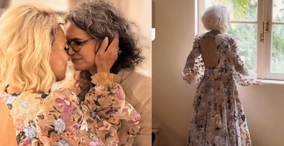Ana Maria Braga compartilha novos registros do casamento com Fábio Arruda