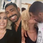 Ignorado por atores de “Vale Tudo” em show, Cauã Reymond recebeu beijão no camarim