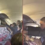 Tensão em voo! Carregador portátil pega fogo e assusta passageiros