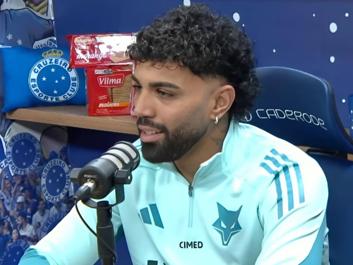 Gabigol - Foto: Reprodução/Cruzeiro Cast

