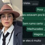 “Adoção indevida”: Veja prints da conversa entre Letícia Sabatella e veterinária sobre cães