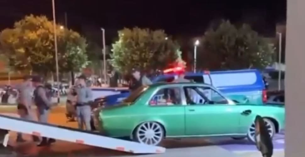 Hungria tem carro apreendido após direção perigosa em condomínio de luxo em Goiânia