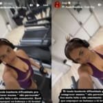 Lexa volta à academia e revela o motivo da dificuldade em emagrecer; saiba
