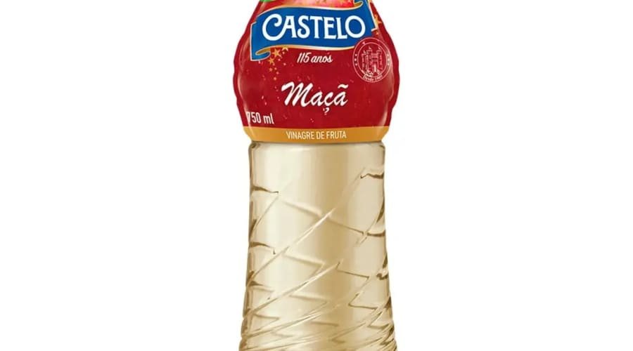 Anvisa determina recolhimento de vinagre de maçã da marca Castelo