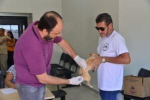 Aparecida reforça a Vacinação Antirrábica com postos volantes