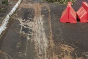 Avenida C-12 é interditada após erosão em Golânia