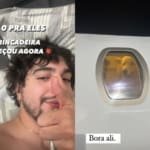 Após noite na casa de Nattan, Henrique e Juliano levam cachorros do cantor escondidos para o Tocantins