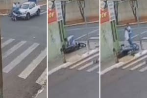 Bebê não resiste após acidente de moto com os pais