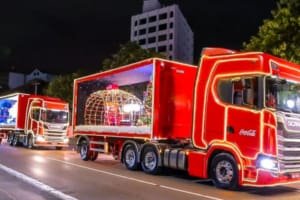 Caravana de Natal da Coca-Cola percorrera 10 cidades em Goiás