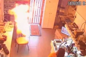 Celular explode durante conserto e assusta técnico em Uruaçu