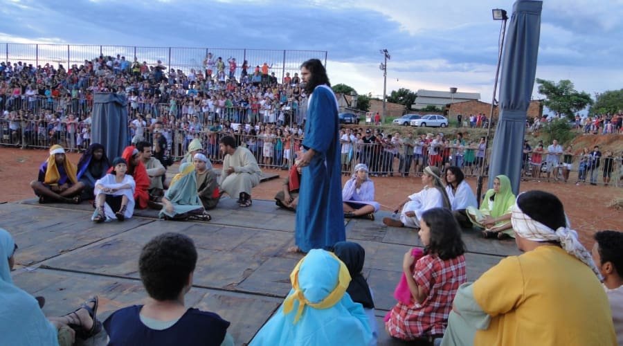 Encenação da Paixão de Cristo em Aparecida de Goiânia será nesta sexta-feira, 18