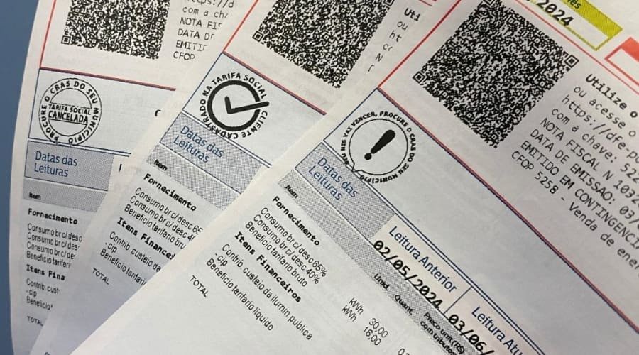 Conta de luz tem desconto social para famílias de baixa renda
