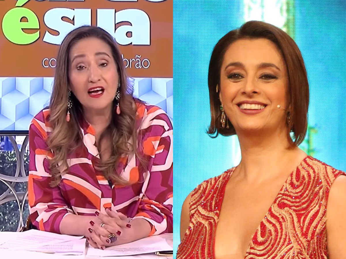 Sonia Abrão e Cátia Fonseca / Reprodução 