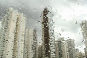 Goiás registra chuva amena após chegada de frente fria nesta terça (24/6)