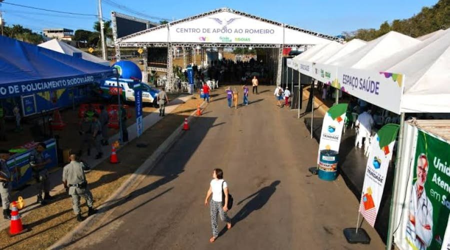 Inscrições para montagem de barracas na Romaria de Trindade começam nesta terça (22/4)