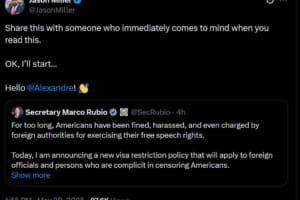 Ex-assessor de Trump marca Moraes nas redes após EUA anunciar restrição em vistos