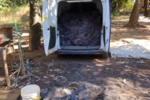 Mocó' com 500 kg de fios furtados é fechado pela PM em Aparecida
