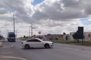 Motorista de carro de luxo é identificado após manobras perigosas