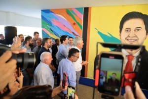 Mutirão unificado das Prefeituras de Aparecida e Goiânia e do Governo de Goiás homenageia Maguito