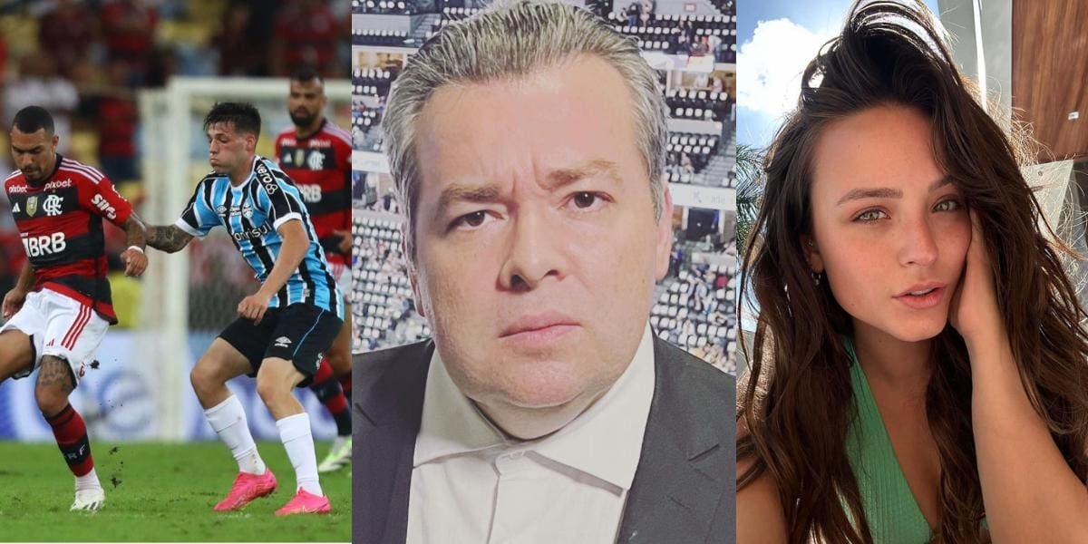 “Dinheiro de jogo do flamengo vai para Larissa Manoela”, brinca narrador