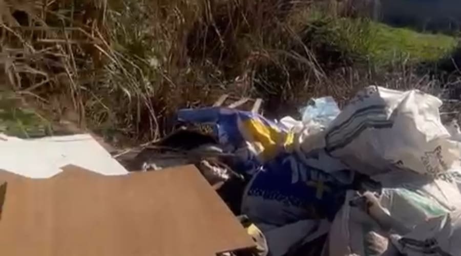 Operação Aparecida Limpa flagra descarte irregular no Parque Primavera