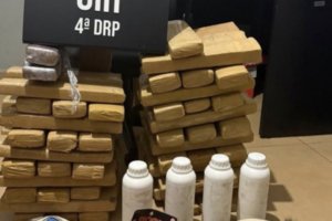 Operação conjunta prende dono de paiol de drogas