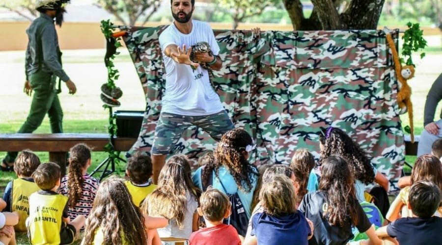 Parque da Criança recebe mostra de animais silvestres vivos neste sábado
