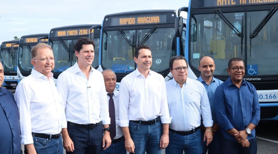 População de Aparecida é beneficiada com 74 novos ônibus do transporte coletivo