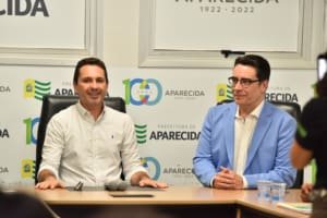 Prefeito Vilela e César Moura querem promover a retomada da economia de Aparecida com a geração de mais empregos