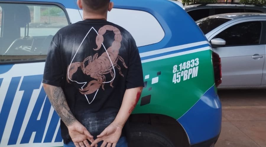 Preso homem por tentar matar após atropelar criança ao empinar moto
