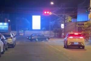 PRF e PM prendem motorista por direção perigosa em frente à sede da PRF em Goiânia