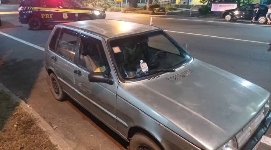 PRF prende idoso que dirigia bêbado e quase atropelou agente na BR-153