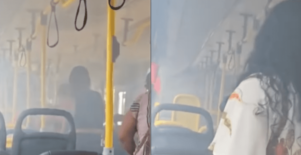 Celular explode no bolso de passageira dentro de ônibus em Espírito Santo