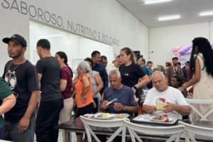 Restaurante do Bem é inaugurado em Aparecida