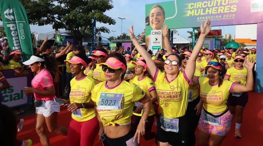 Retirada de kits do Circuito das Mulheres 2026 ocorre sábado (14)