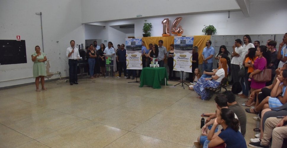 IFG completa 14 anos em Aparecida com solenidade que destacou legado na educação