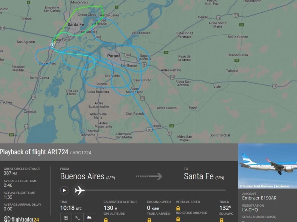 Reprodução: FlightRadar24 Reprodução: FlightRadar24