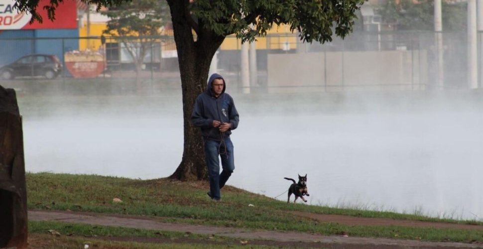 Massa de ar fria derruba temperaturas em Goiás