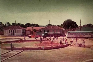Praça da Matriz, década de 1970 | Foto: Nilda Simone/Acervo