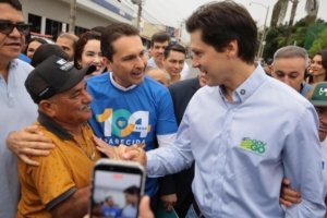 Prefeito Vilela e governador Daniel anunciam programa de obras Pra Frente Aparecida