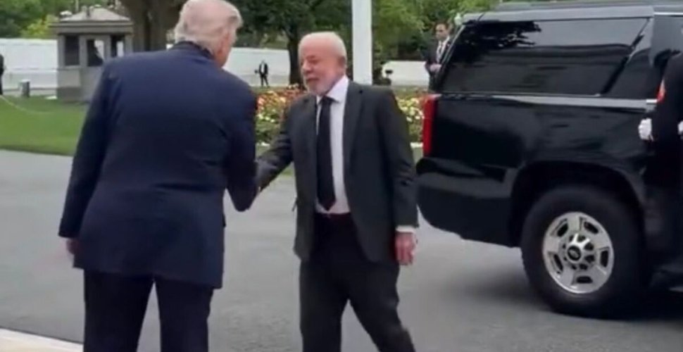 Veja momento em que Lula chega à Casa Branca para encontro com Trump