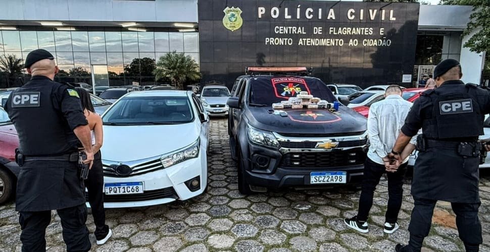 CPE de Aparecida intercepta carregamento de crack para Minas Gerais