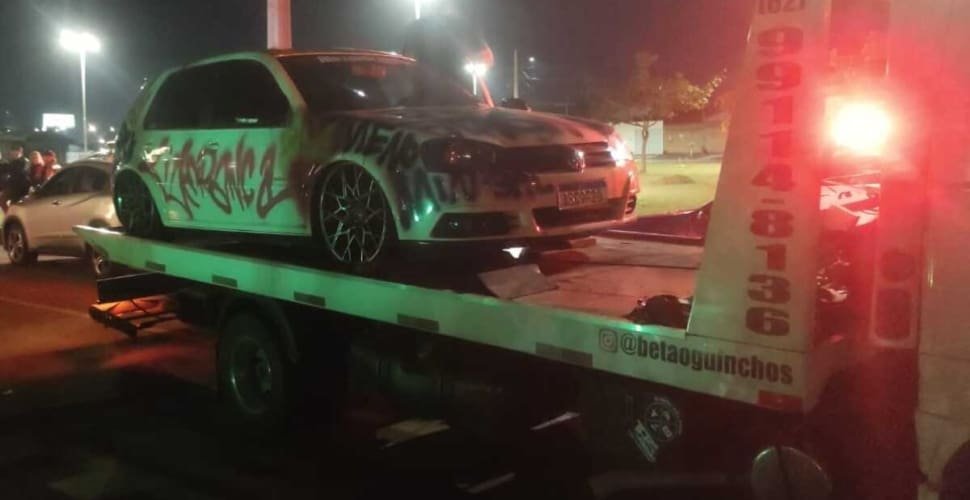 PM e SEMMA interditam festas e apreendem som automotivo em Aparecida