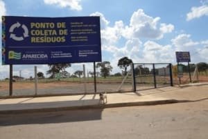 Prefeito Vilela inaugura primeiro Ponto de Coleta de Resíduos do município nesta segunda-feira (25)