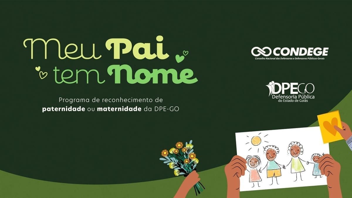 Abertas inscrições para reconhecimento de paternidade gratuito em Aparecida