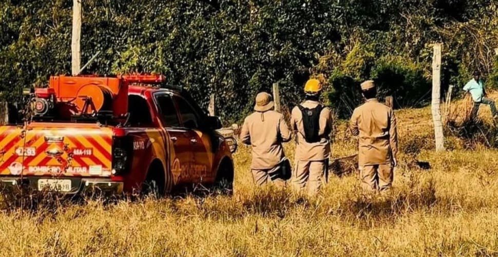 Bombeiros fazem buscas por criança desaparecida em Goiás