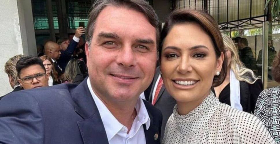 Flávio responde Michelle: “Nunca desrespeitei uma mulher na minha vida”